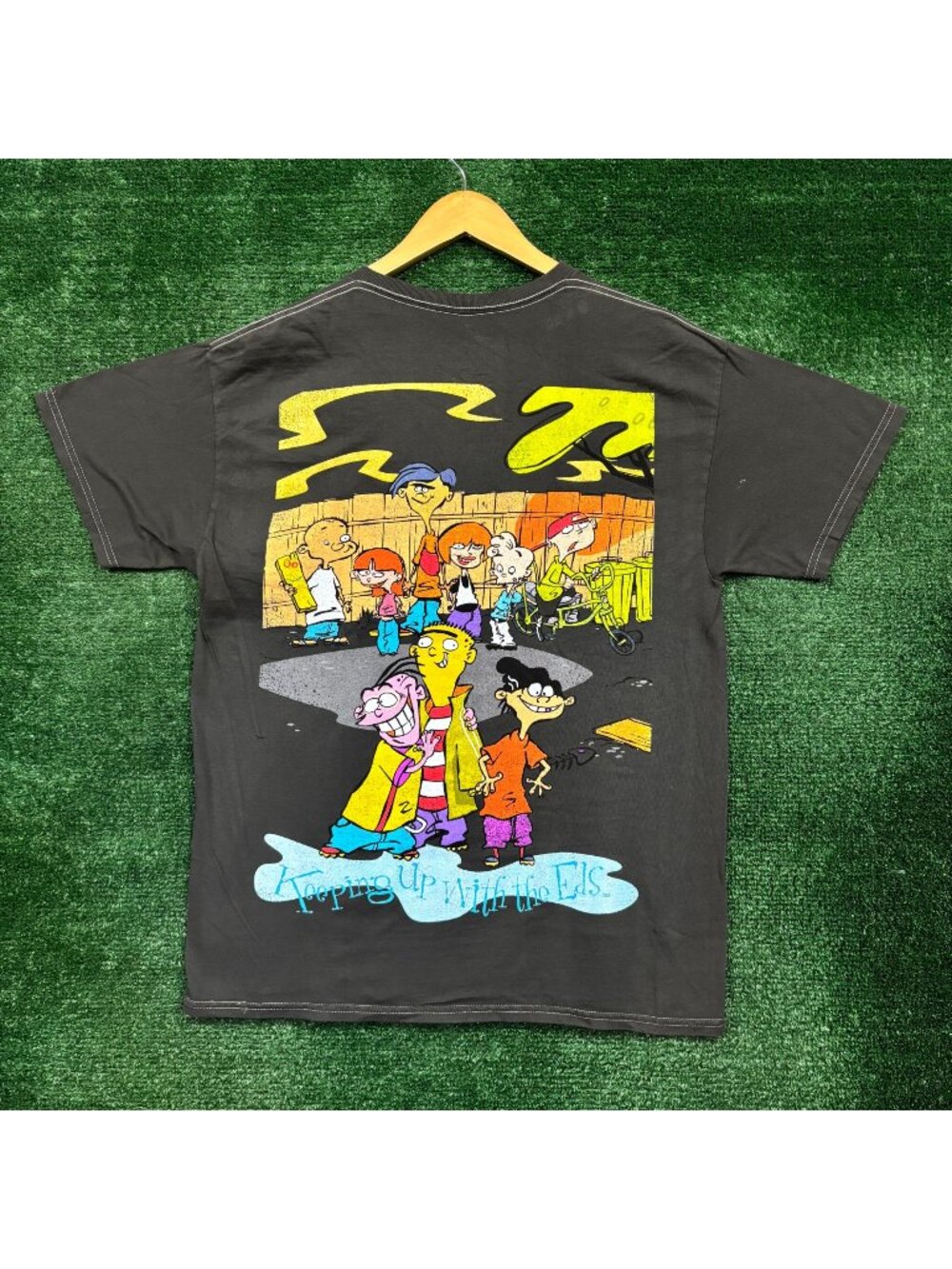 Cartoon Network Ed, Edd n Eddy Keeping Up With the Eds T-Shirt Size Medium